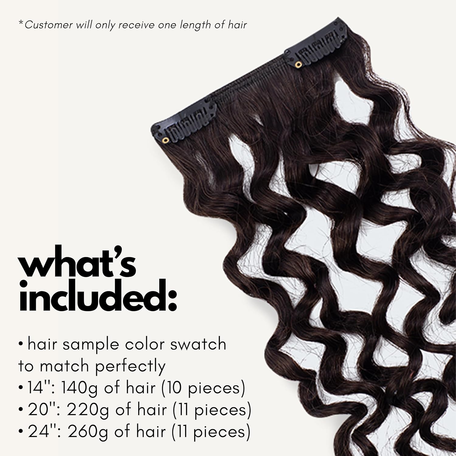 Irresistible Me 3A Curls Real Human Hair Extensions Clip Ins – 100% Human Hair Clip In Extensions for Length & Volume– Invisible Extension –Heat Resistant & Dyeable –Chocolate Brown, 14 Inches