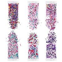 Vista 15 de Azúcar de lijado de Halloween, gránulos para decoración de pasteles, cupcakes, galletas, decoración de helado, chispas de azúcar comestibles