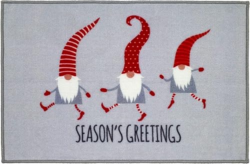 Miniatura 8 de Avanti Linens - Ganchos para cortina de ducha, accesorios de baño de Navidad, juego de 12 (colección Gnomes Walk)