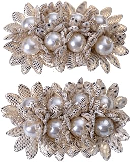 Shoes Dress Hat Accessories Fashion Rhinestones Crystal Shoe Clips 2 Pcs Multi Color