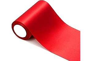 Christmas Red Satin Ribbon for Festive Charm