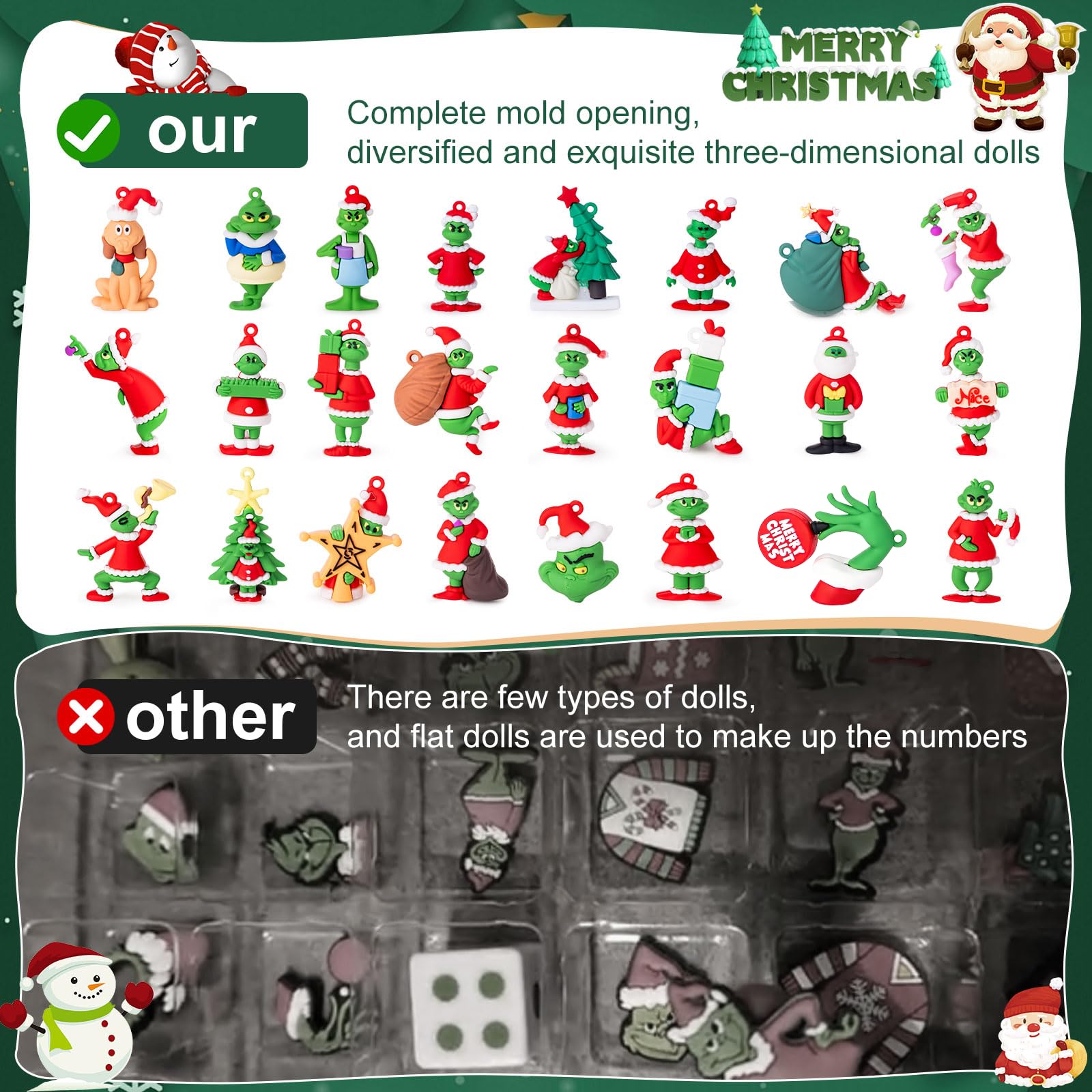 Advent Calendar 2025 Toys,24 Days Countdown Calendar To Christmas Surprise Set With Anime Figure, Ideal Xmas Gifts - View #10