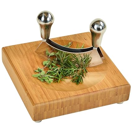 Picnic at Ascot Mincing Knife and Board Set