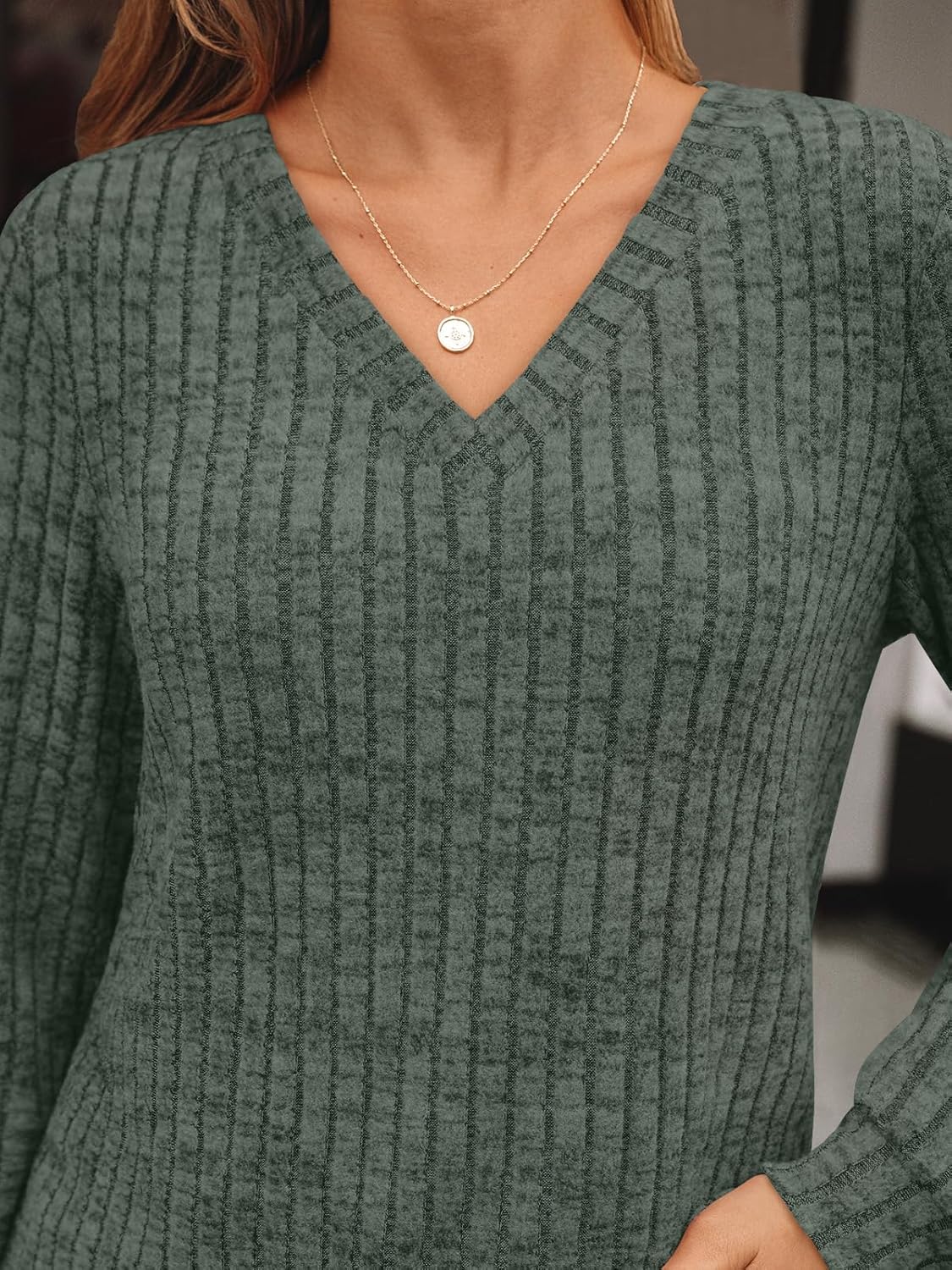 AUTOMET Womens V Neck Long Sleeve Shirt Fall Fashion Tops Tunic Dressy Casual Sweater Clothes Cute Trendy Work Outfits 2026 - Image 6