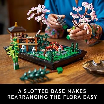 Amazon.com: LEGO Icons Tranquil Garden Building Set