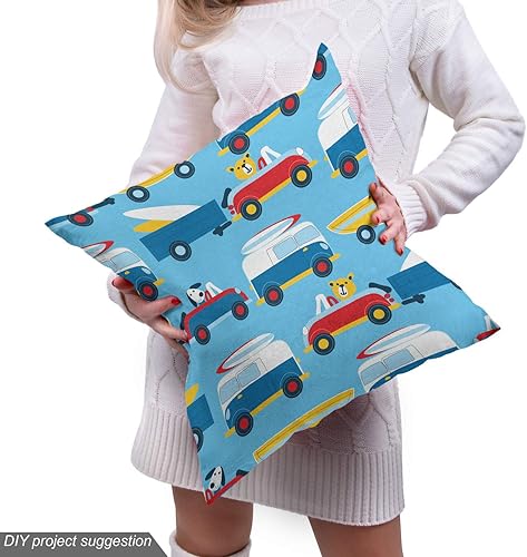 Miniatura 107 de Ambesonne The Yard - Tela de hibisco de flores tropicales en tonos de la vida real, tela decorativa para tapicería, cestas de almacenamiento