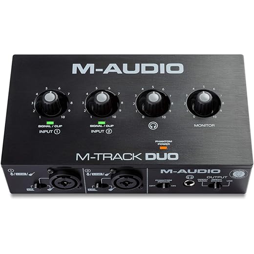 M-Audio M-Track Duo Audio Interface