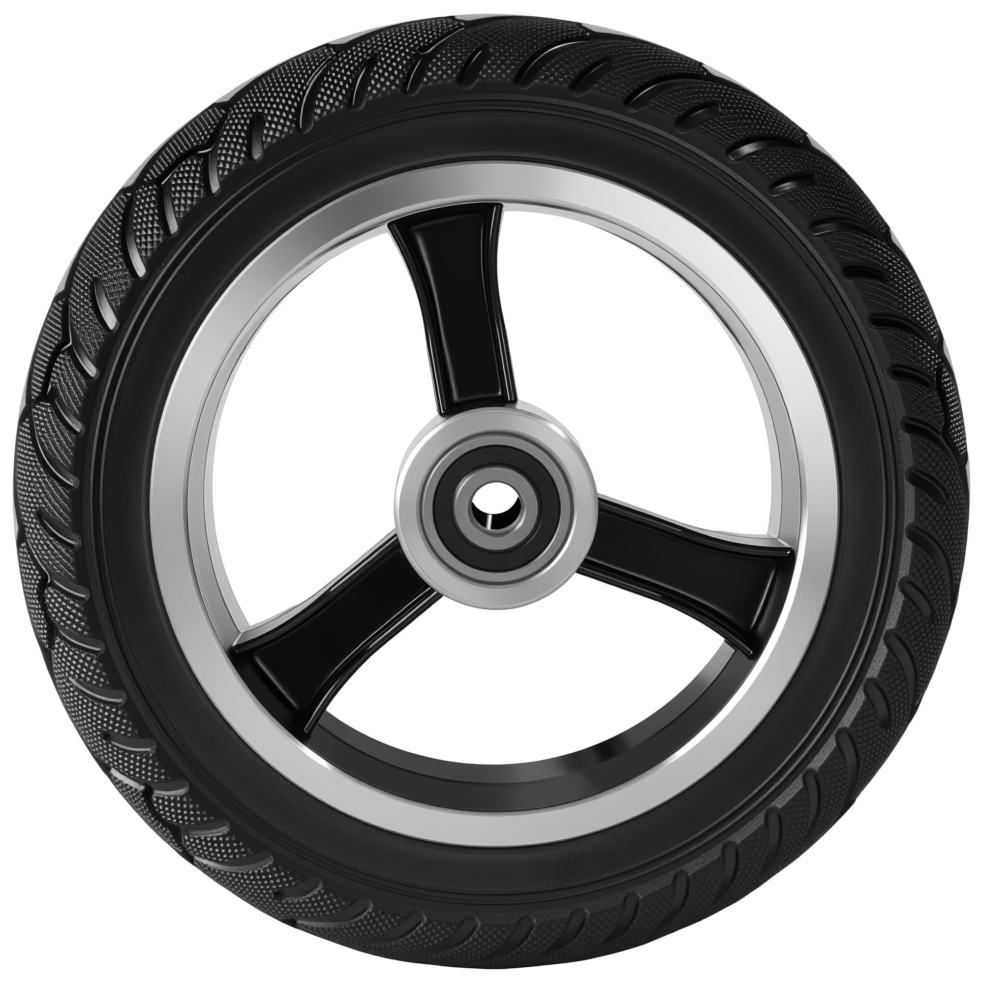 PRO CAKEN 200x50 solid tire wheel with Aluminum alloy wheels for electric scooter balance car 8x2 solid wheel explosion proof puncture tubeless tire parts