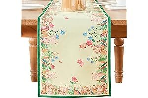 Floral Table Runner - Brighten Your Easter Table with Style