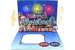 Pokemon Christmas Card: Pop-Up Enchantment with Music and Lights