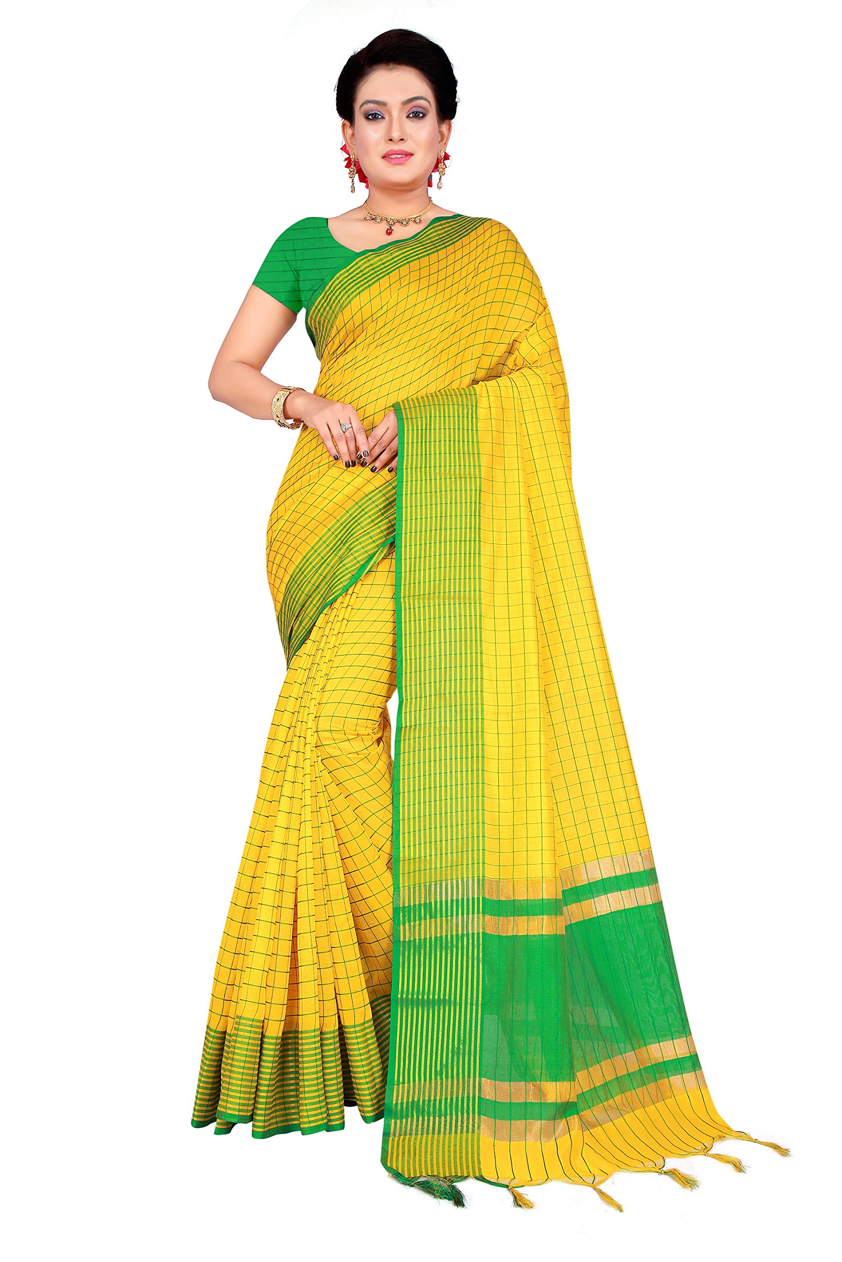 SHAIBO SAREEPlain Cotton Saree