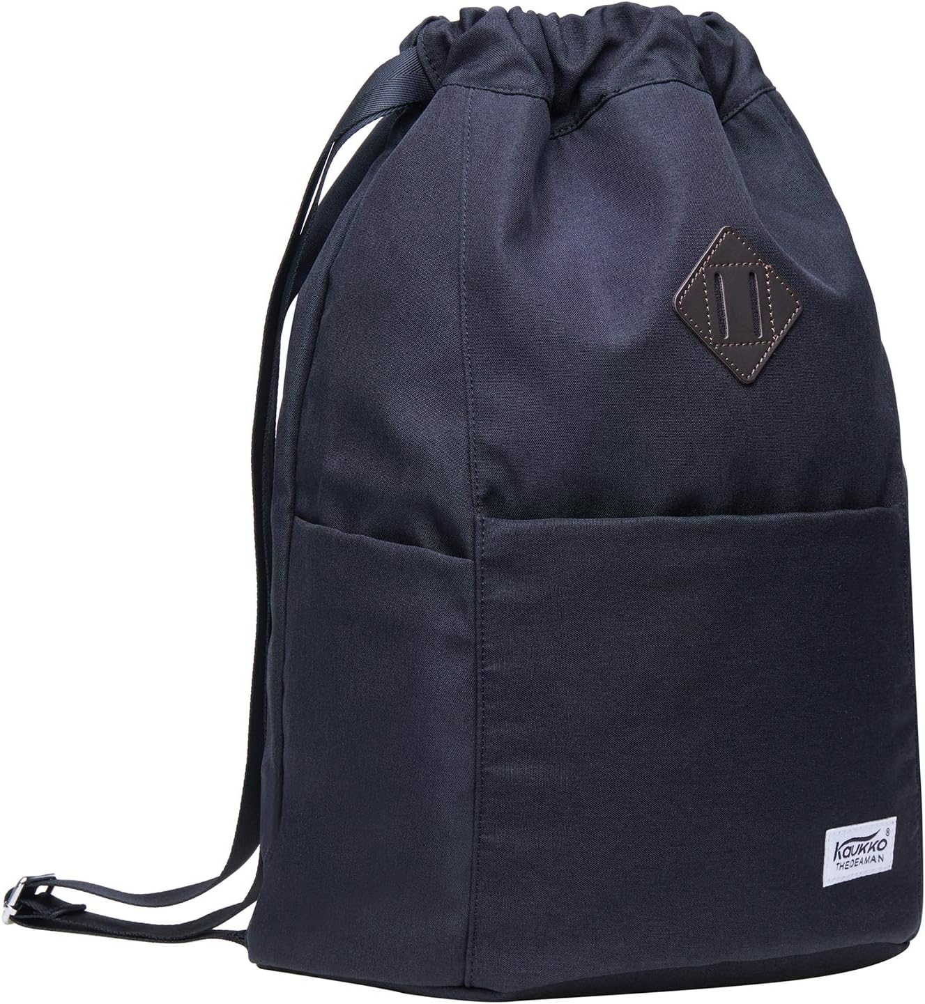 KAUKKO Drawstring Sports Backpack Gym Yoga Bag Shoulder Rucksack for Men and Women