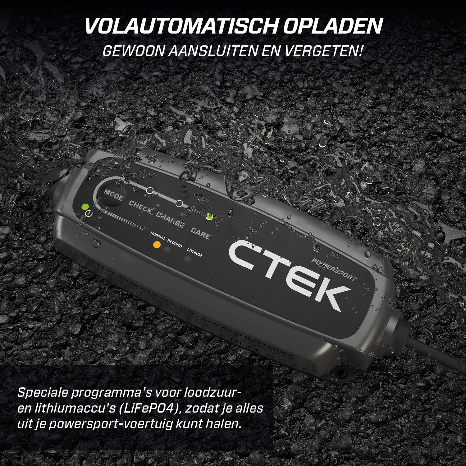 CTEK Bundle CT5 Powersport & INDICATOR EYELET M6