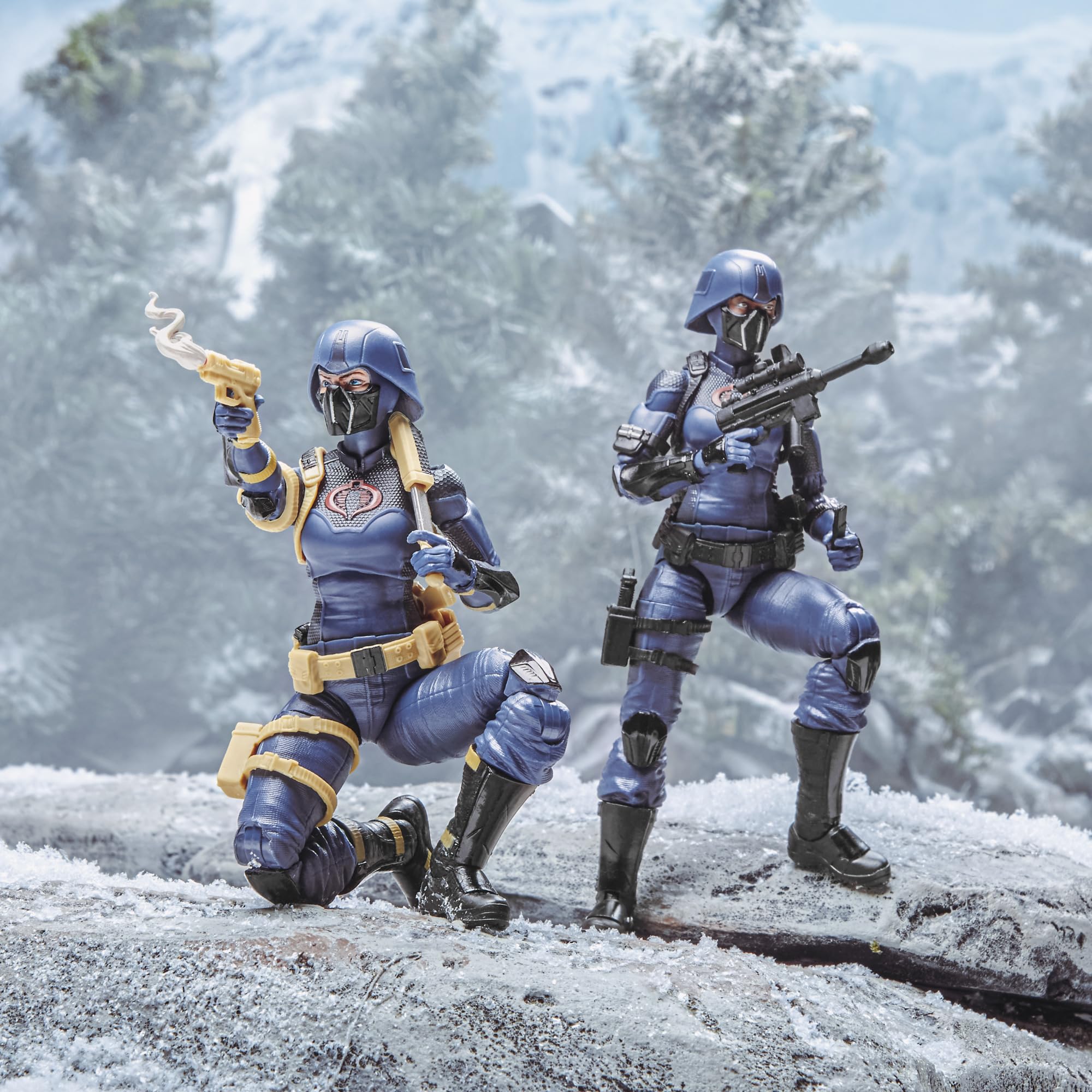 GI ジョー 1990 Hasbro G.I. Joe Carded Action Figure - Sub-Zero