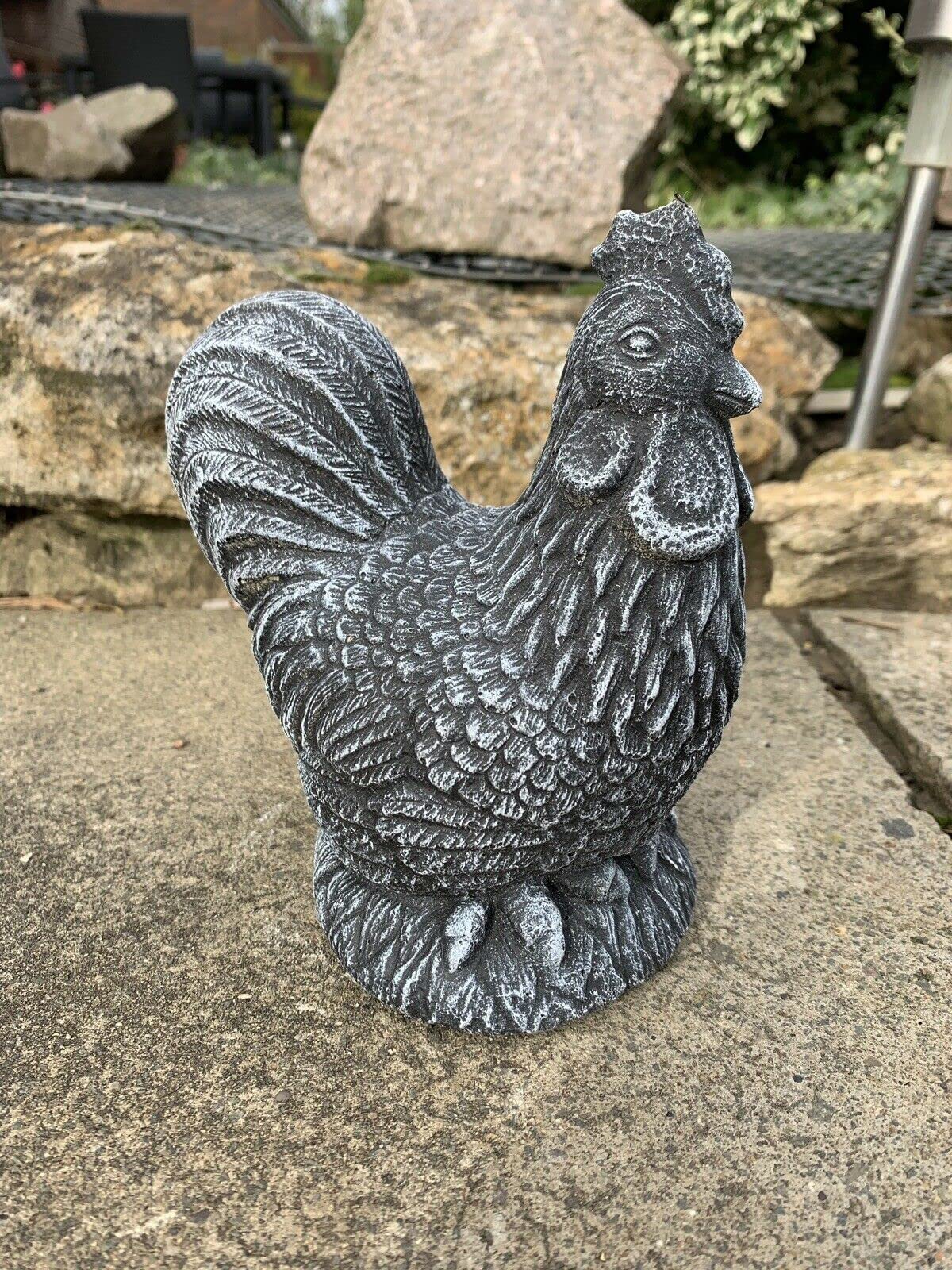 STONE GARDEN CHICKEN HEN ORNAMENT
