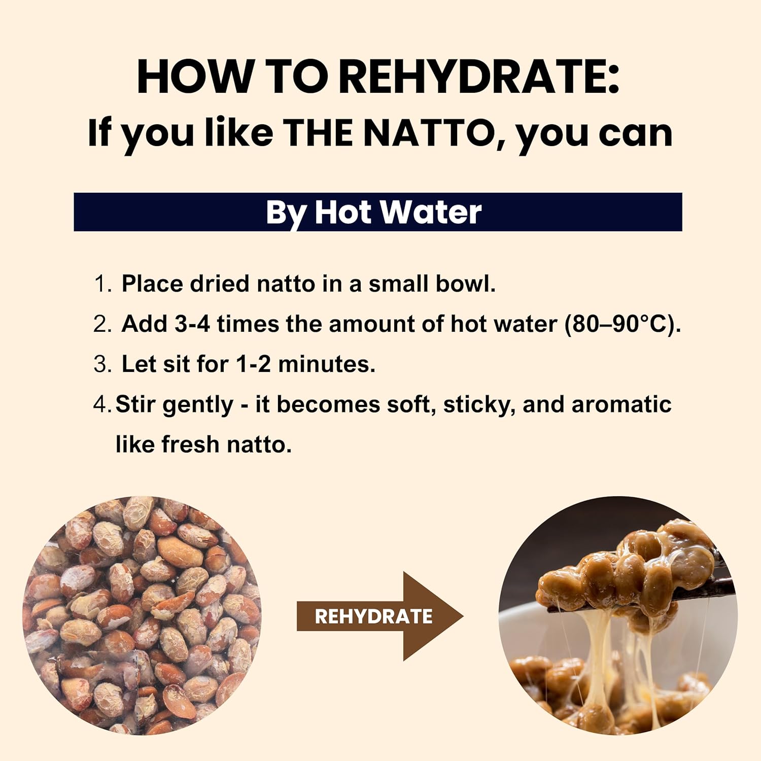 Matcharl Japanese Natto Beans, Freeze-Dried Natto 80g (2.82oz) Fermented Soybeans | Nattokinase & Vitamin K2 Probiotic & Prebiotic Superfood | Non-GMO, Vegan, Made in Japan - Image 8