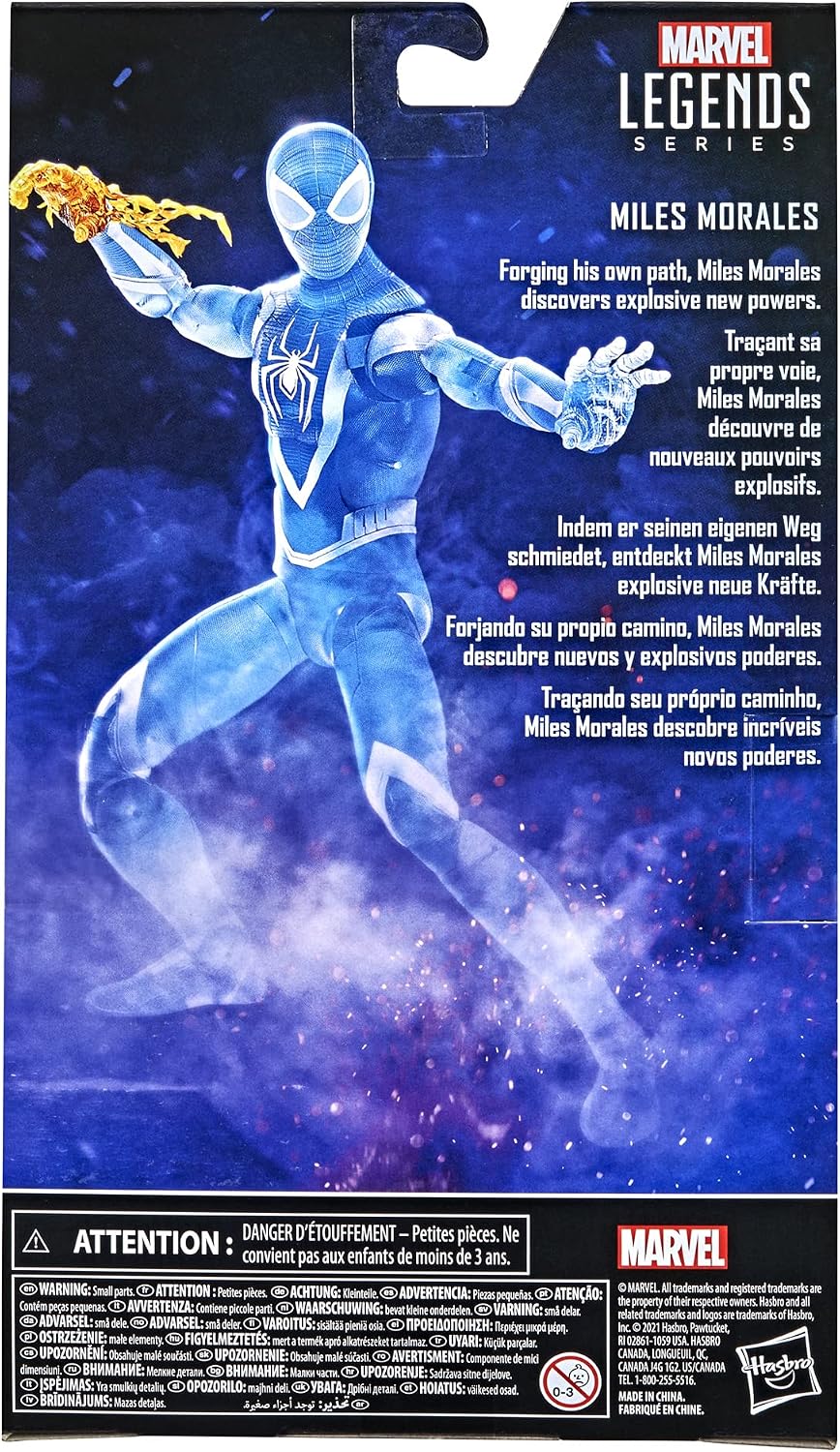 Hasbro MARVEL SPIDER-MAN MILES MORALES SERIE GAMERVERSE,F02095L00, Colour, único - Image 5