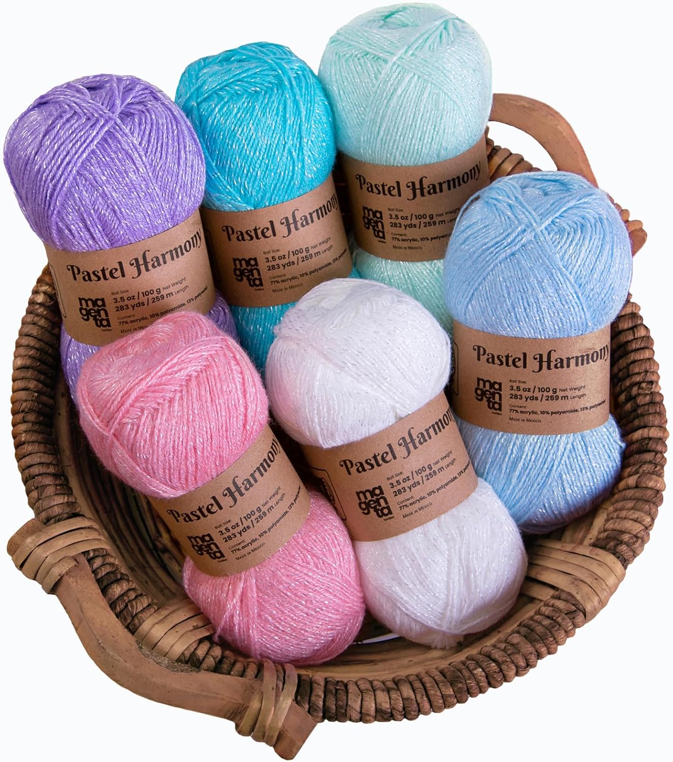 Magenta textiles Baby Yarn Super Soft 1 Weight 6