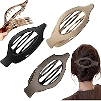 Vista 1 de Pinzas planas para el cabello para mujer, pinzas planas para cabello grueso o fino, accesorios de peinado para uso diario, para mujeres y niñas