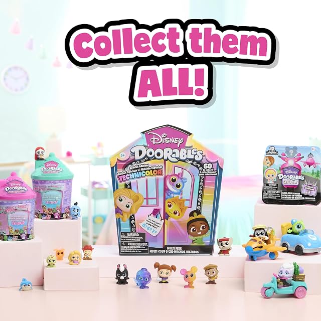 Foto 6 de 6 de Disney Doorables Figuras coleccionables Squish’Alots Series 2, estatuillas de 2,55 cm