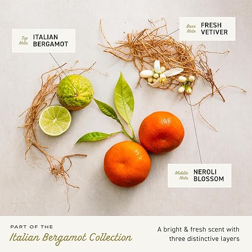 Miniatura 6 de Cremo Champú y acondicionador 2 en 1 de bergamota italiana para hombres, notas de bergamota italiana, flor de neroli y vetiver fresco, 16 onzas