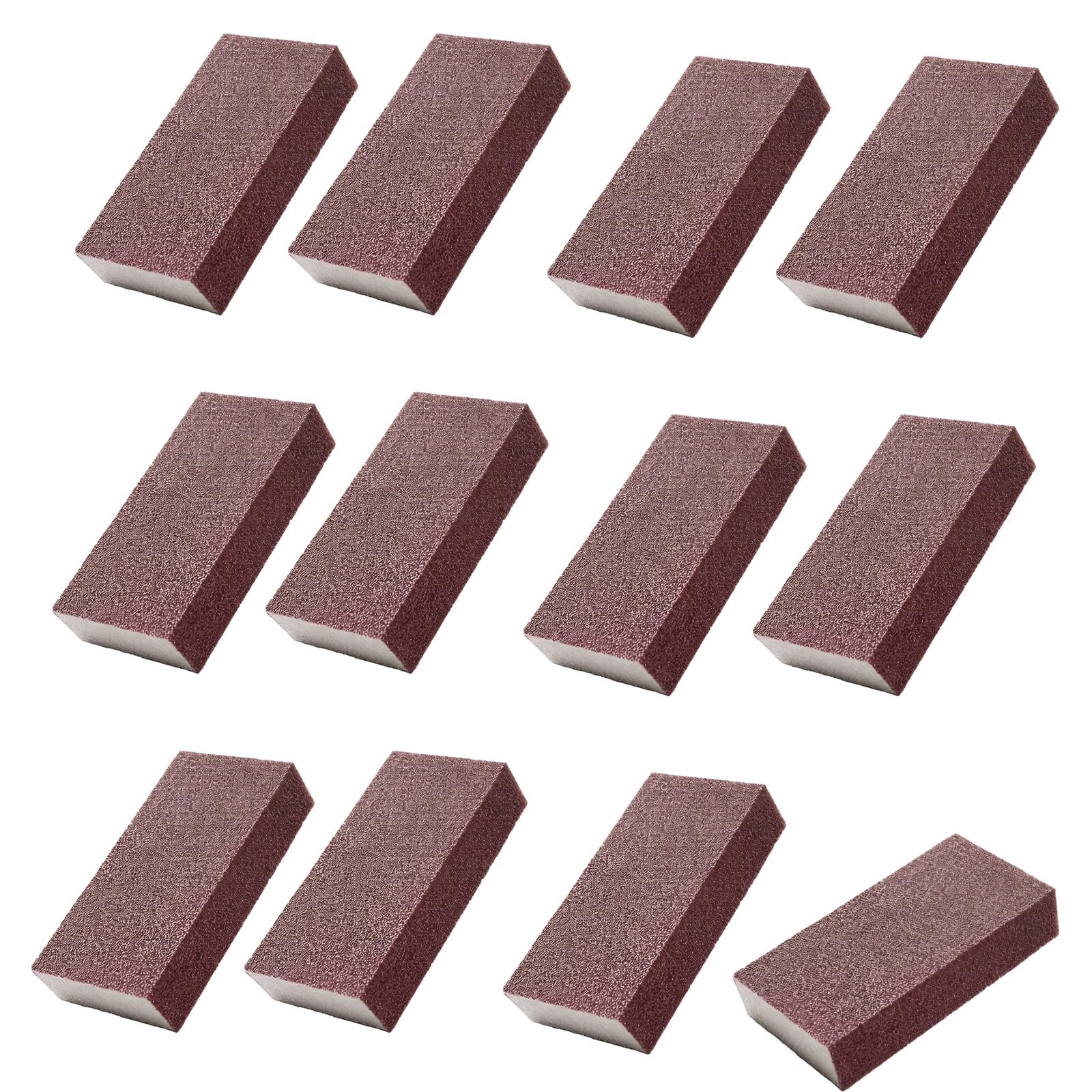 6 / 12Pcs Sanding Sponge Sponge Sanding Block Wet Dry Rust Eraser for Wood Metal