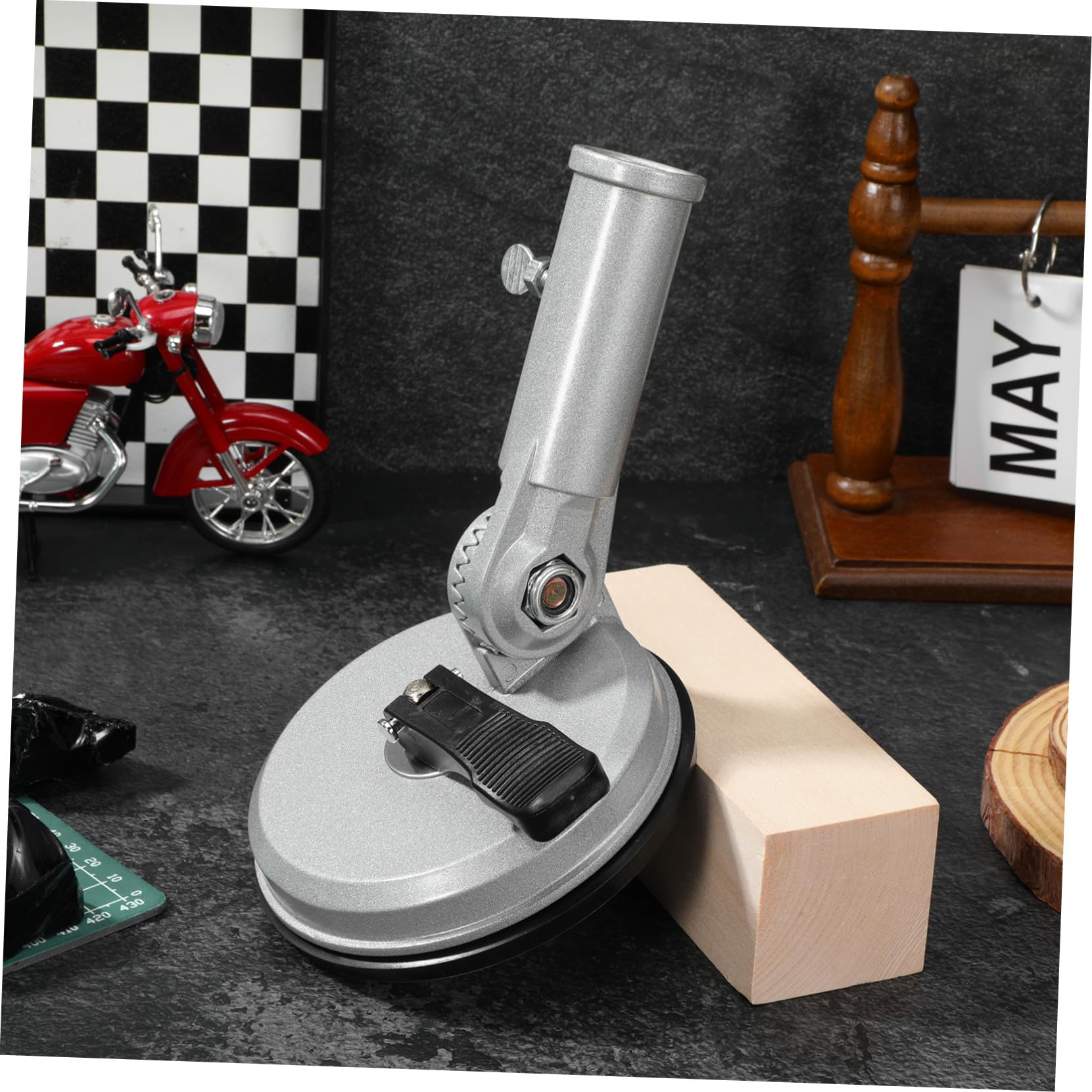 POPETPOP Supporto Per Asta Bandiera Ventosa Base Per Asta Bandiera Montata Su Auto Base Ventosa Auto