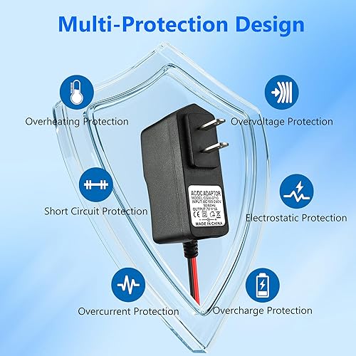 Miniatura 8 de Cargador de conector SAE para niños, batería de automóvil BXIZXD de 6 voltios para Disney Quad Pacific Cycle Marvel The Avenger Good Dinosaur