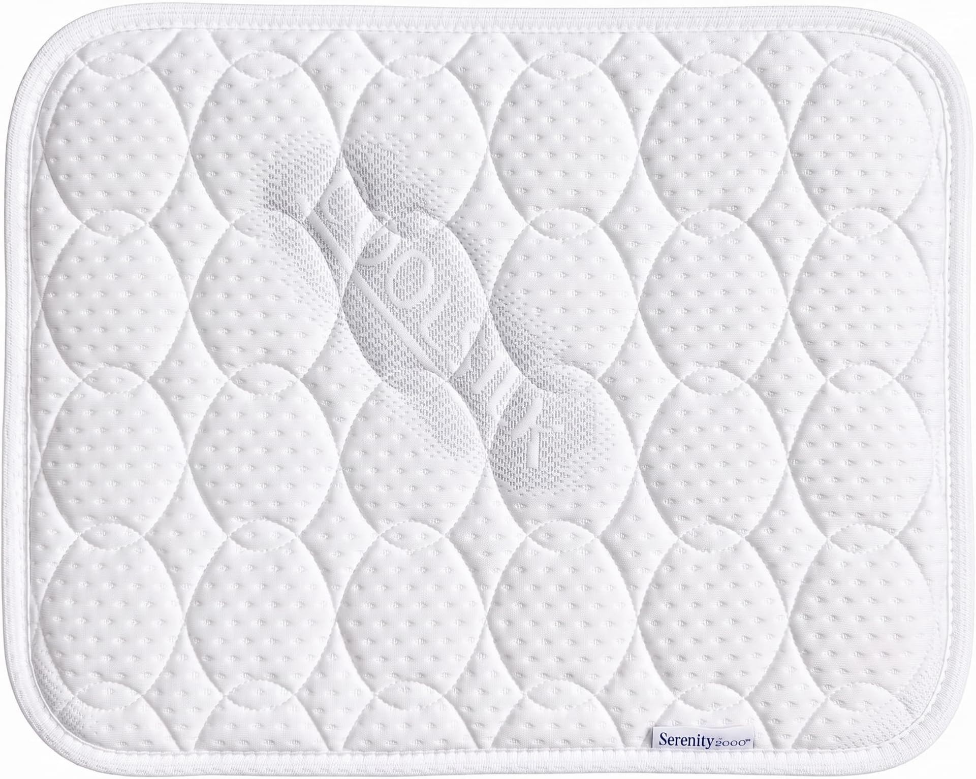 Serenity2000 Magnetic Therapy Pad for Muscle Comfort, Restful Sleep & Wellness – 32 Ceramic Magnets, 1,100 Gauss Each – Back, Seat & Pillow Support, 19" x 15" (Cool Silk White)