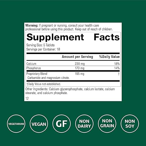 Miniatura 2 de Standard Process Calsol - Suplemento de salud musculoesquelética y ósea - Suplemento nutricional esqueleto con calcio y fósforo - Ayuda al sistema