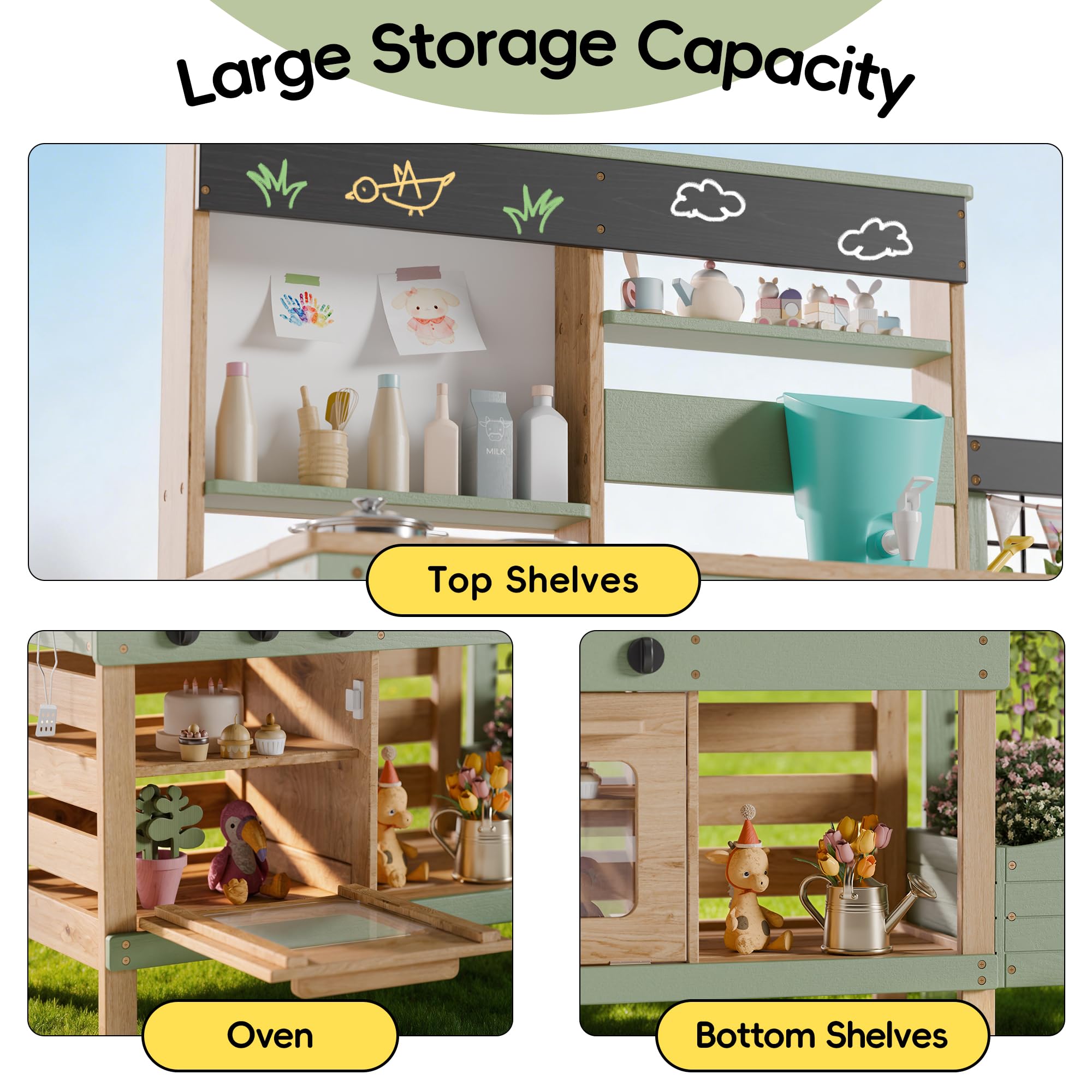 Outdoor Mud Kitchen for Kids — view 6