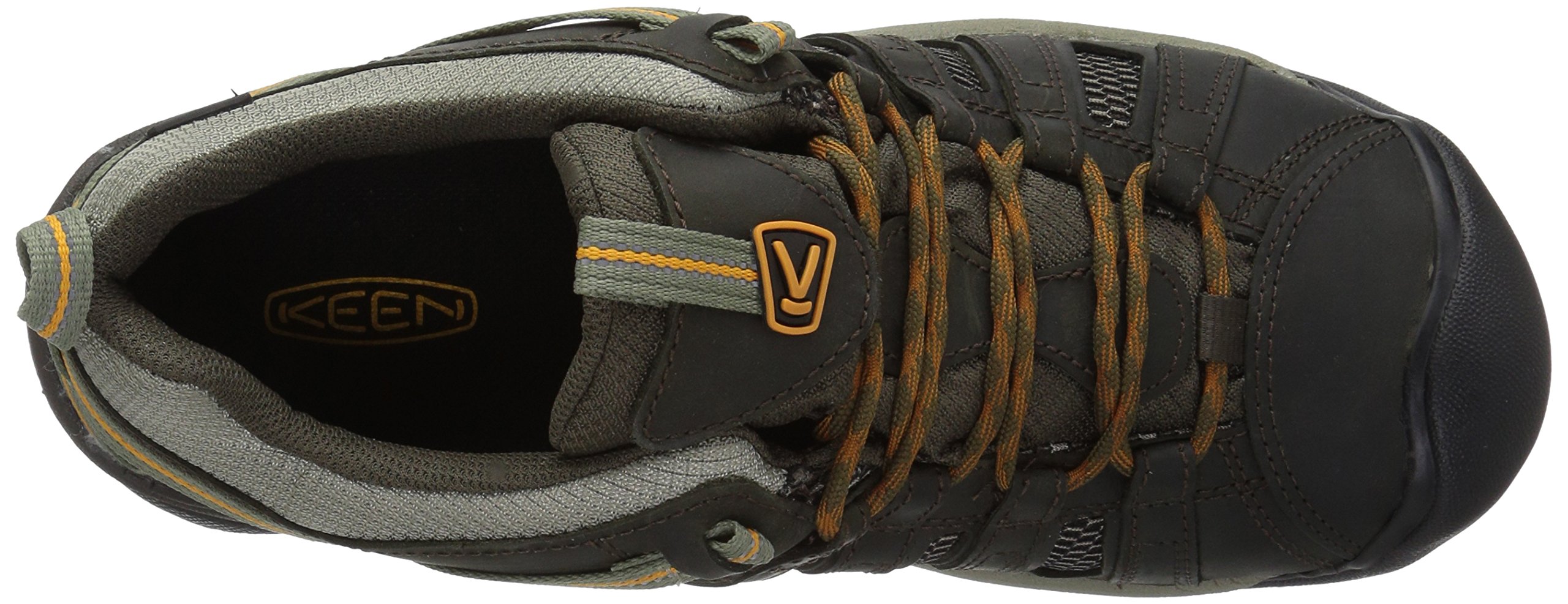 KEEN Men'sVoyageur Low Height Breathable Hiking Shoes, Black Olive