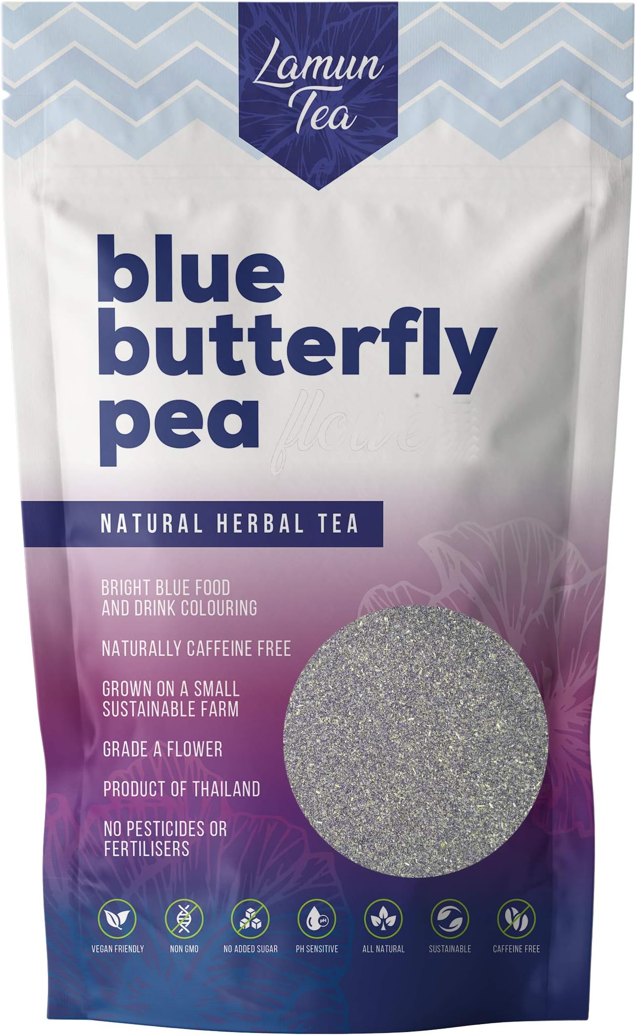 100g Blue Butterfly Pea Powder (Natural Food and Beverage Colouring)