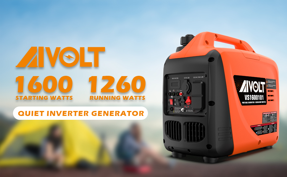 Amazon.com : AIVOLT 1600W Super Quiet Inverter Generator, Ultra