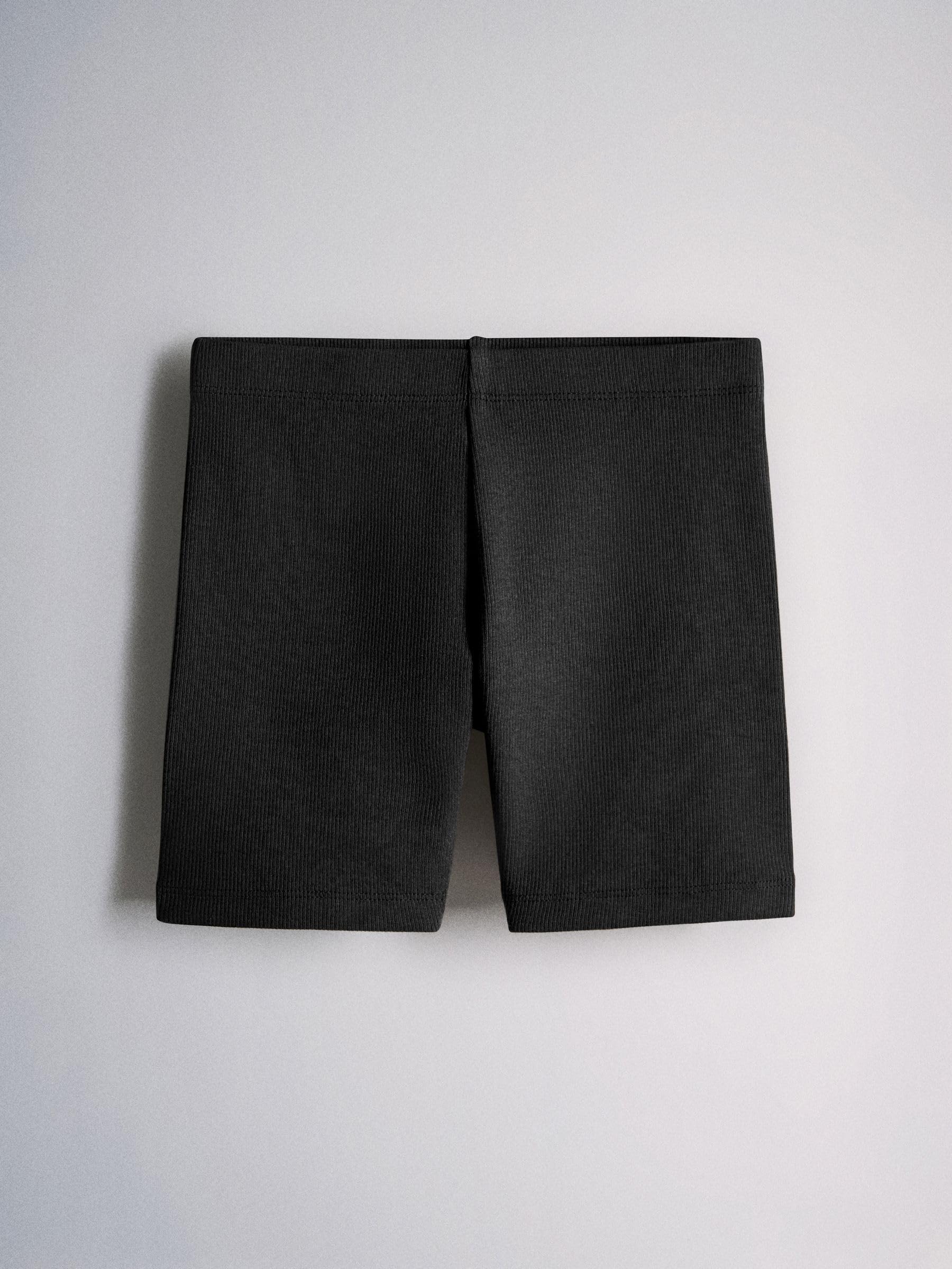 THE SET Ragazza Confezione da 5 Shorts da Ciclista a Coste in Jersey