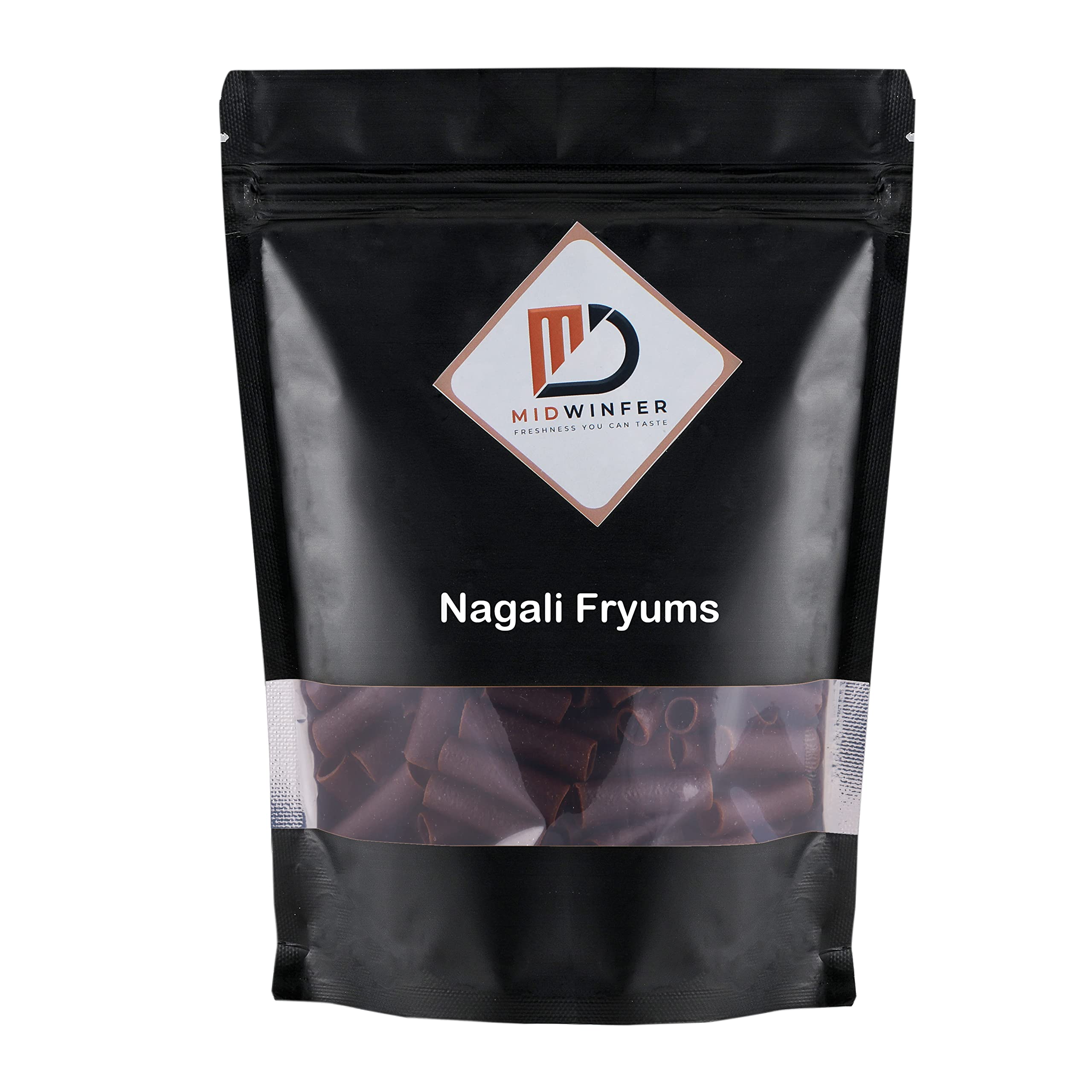 Midwinfer Nagli ( Ragi / Nachani ) Fryums Ready to Fry Papad 400 grams / Microwave / Indian Snacks Crunchy & Tasty Ragi Fryums (B09GPFP25Z) Amazon Price History, Amazon Price Tracker