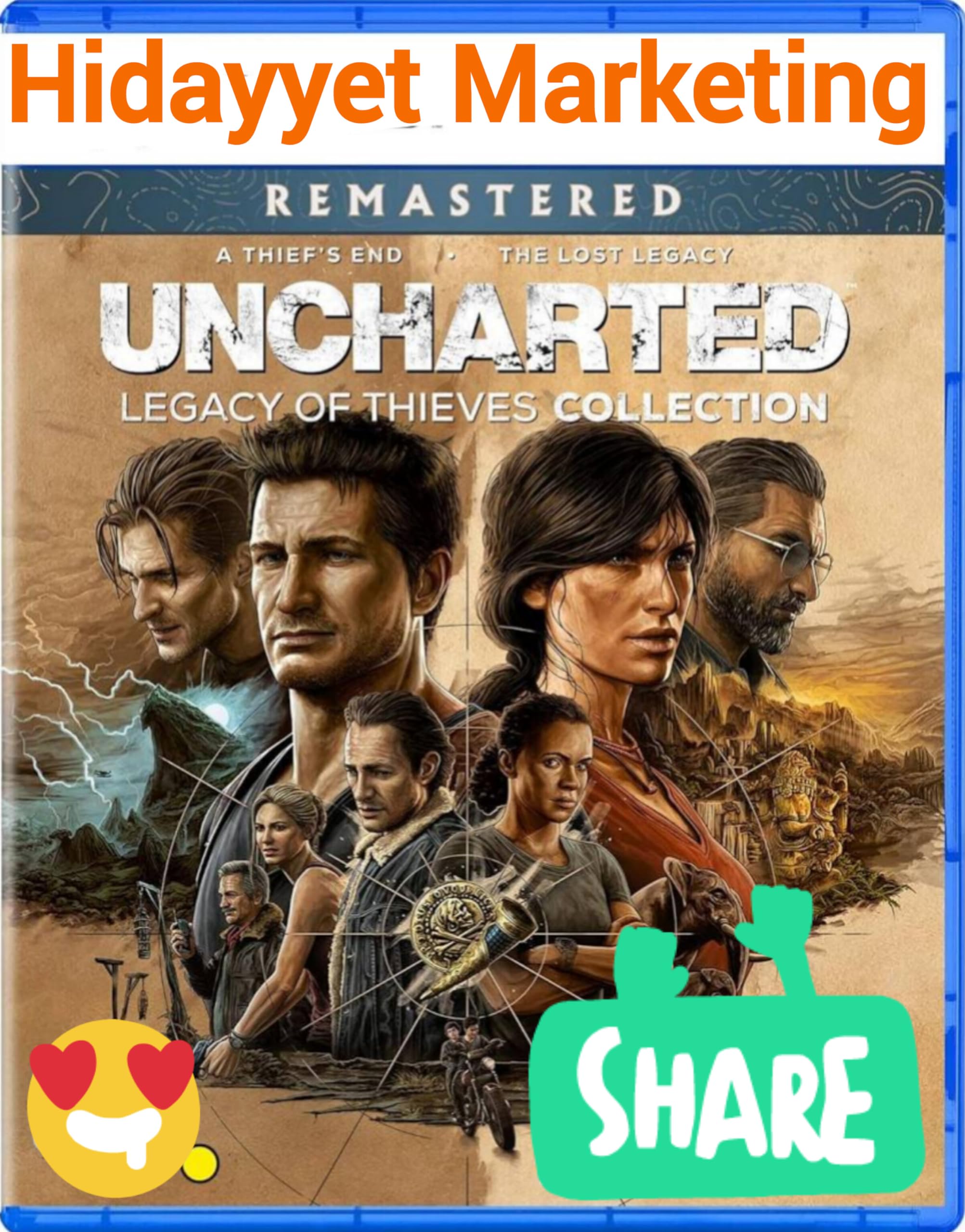 Uncharted Legacy Of Thieves Collection PS5