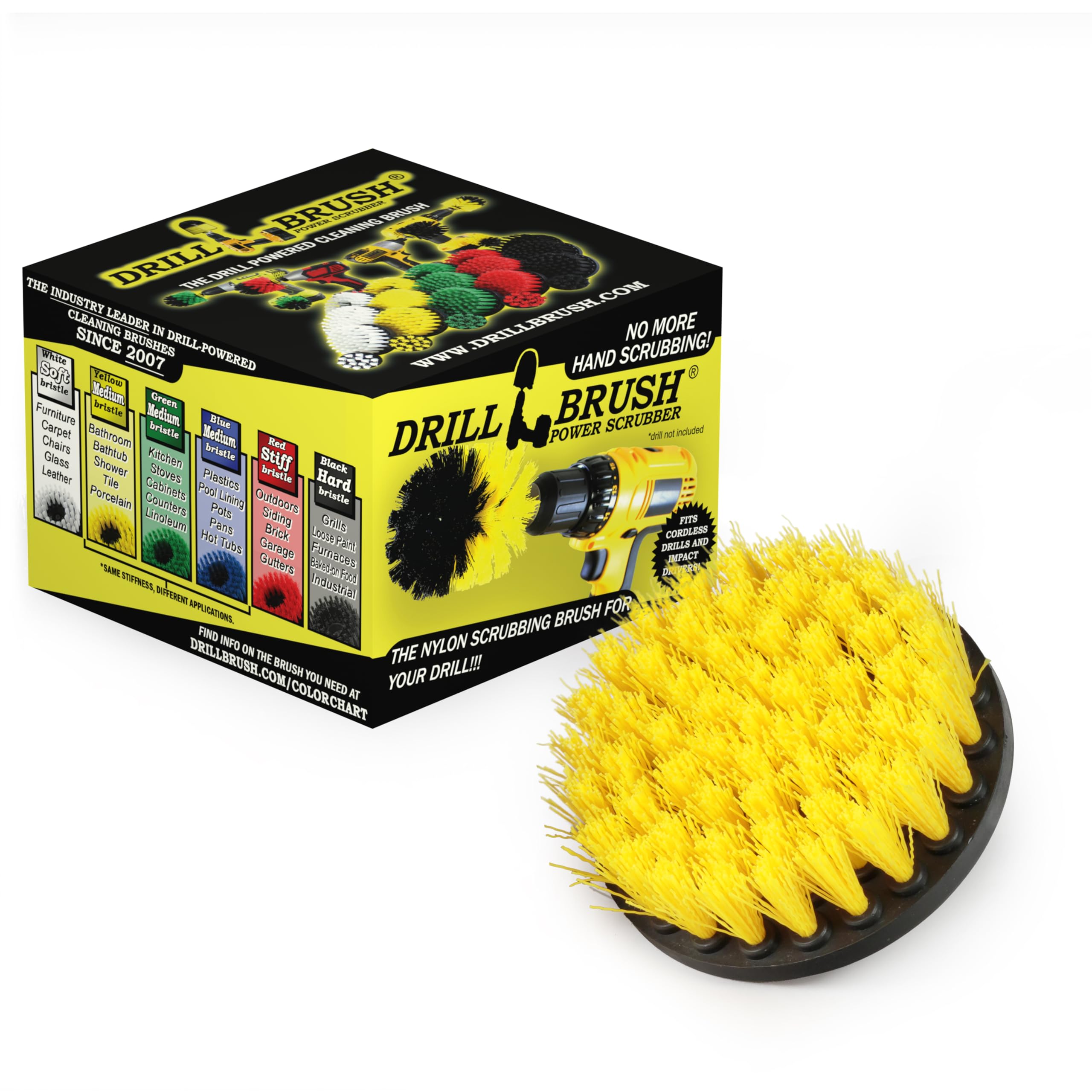 Cleaning Supplies Scrub Brush for Tile Bathroom