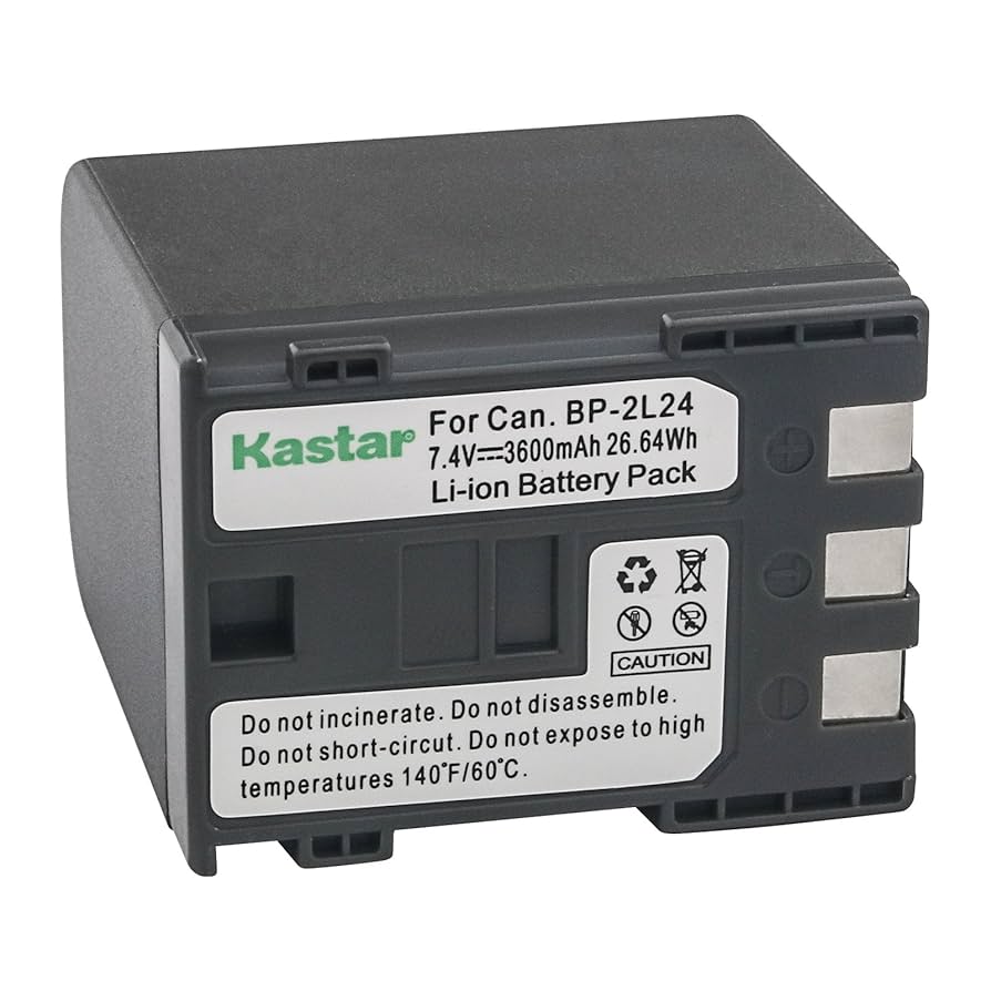Canon BP-2L24H バッテリーパック Amazon.com : Kastar Battery for Canon NB-2L24 BP-2L24 NB