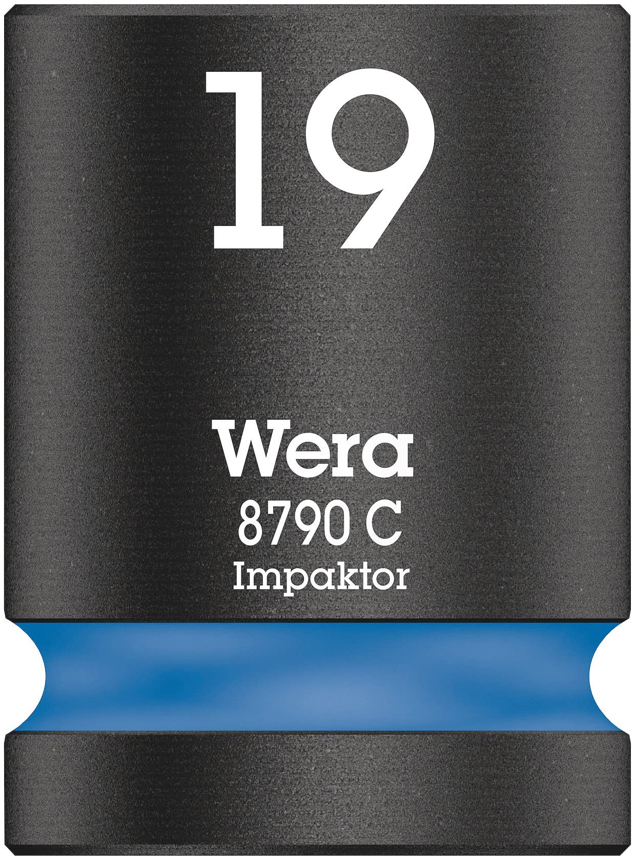 Wera Blue 8790 C Impaktor Socket, 1/2" Drive, 19 Mm, 05004576001,