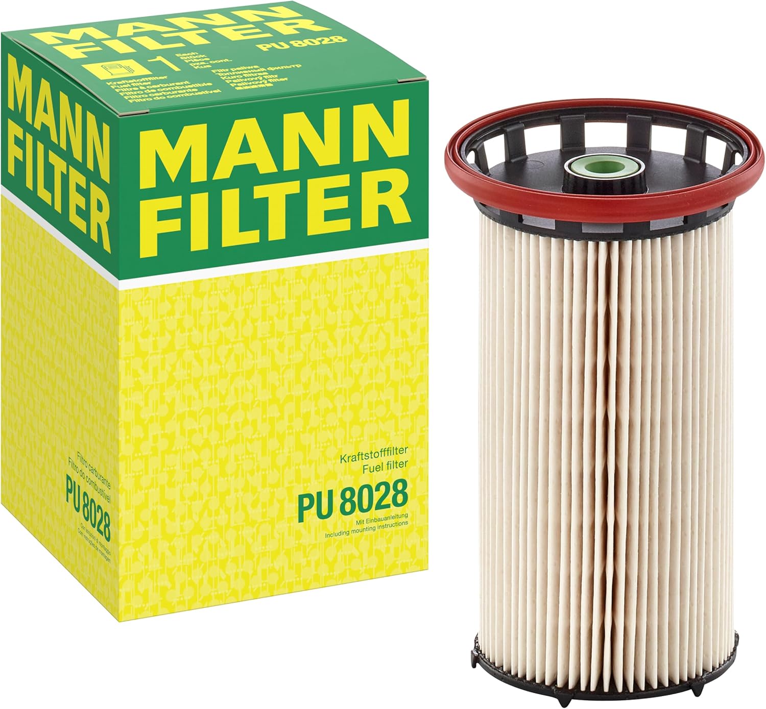 MANN-FILTER PU 8028 Fuel Filter - CARS + TRANSPORTERS