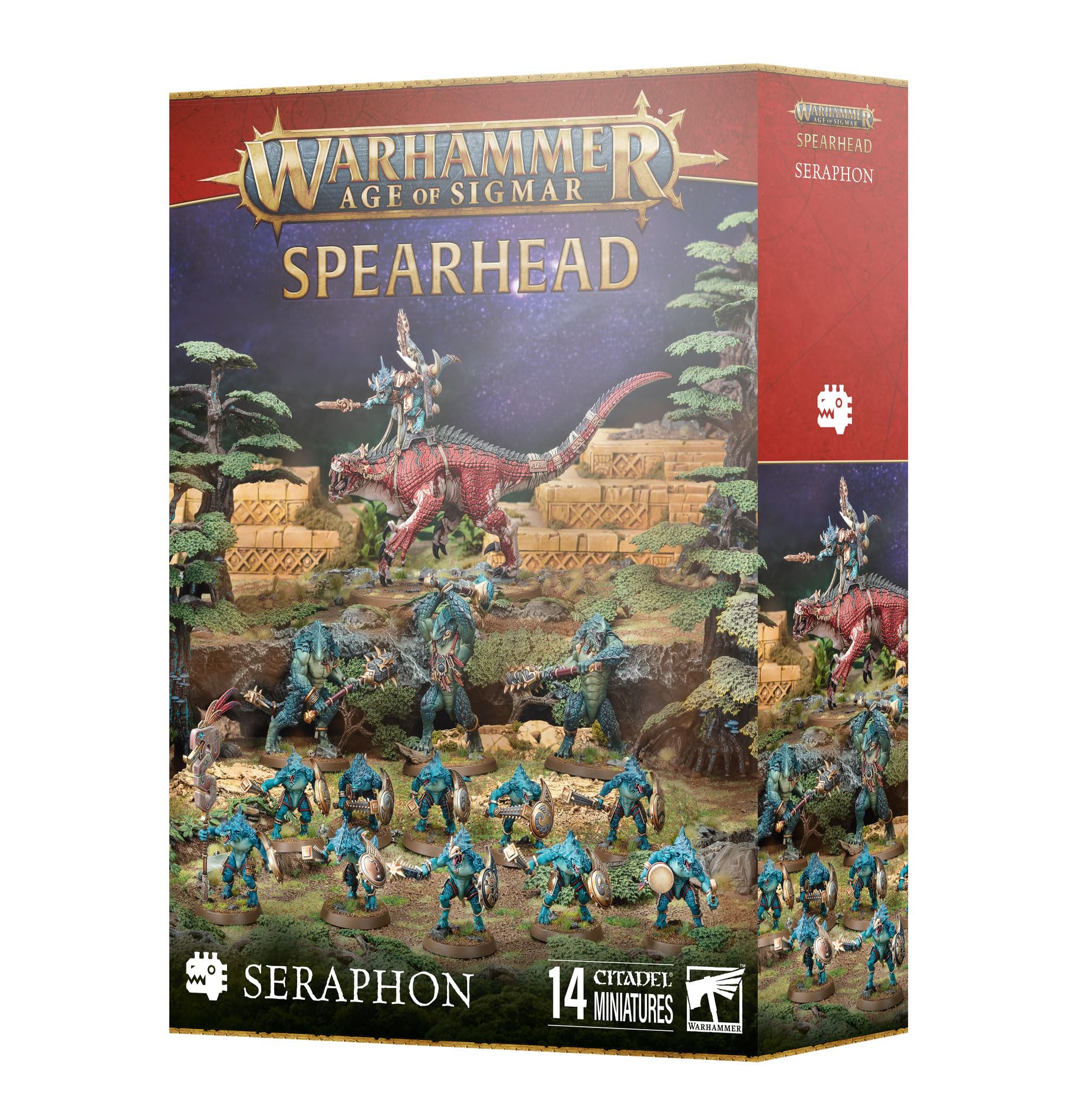 Warhammer AoS - Spearhead Seraphon, Black