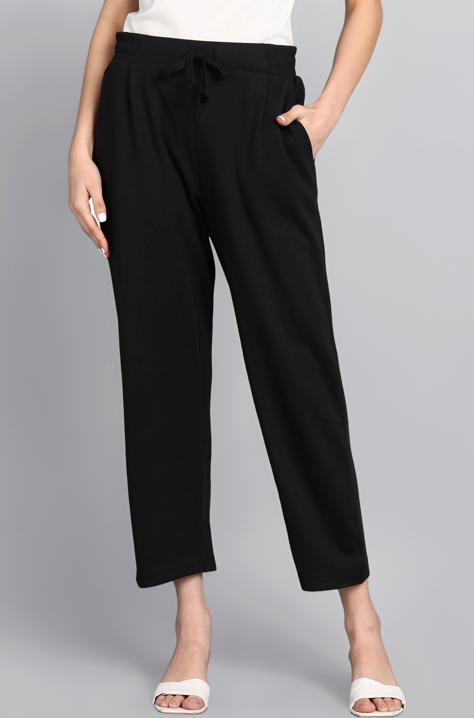 Women Relax Fit Ankle Length Trouser Jogger | Casual Lounge & Travel Wear