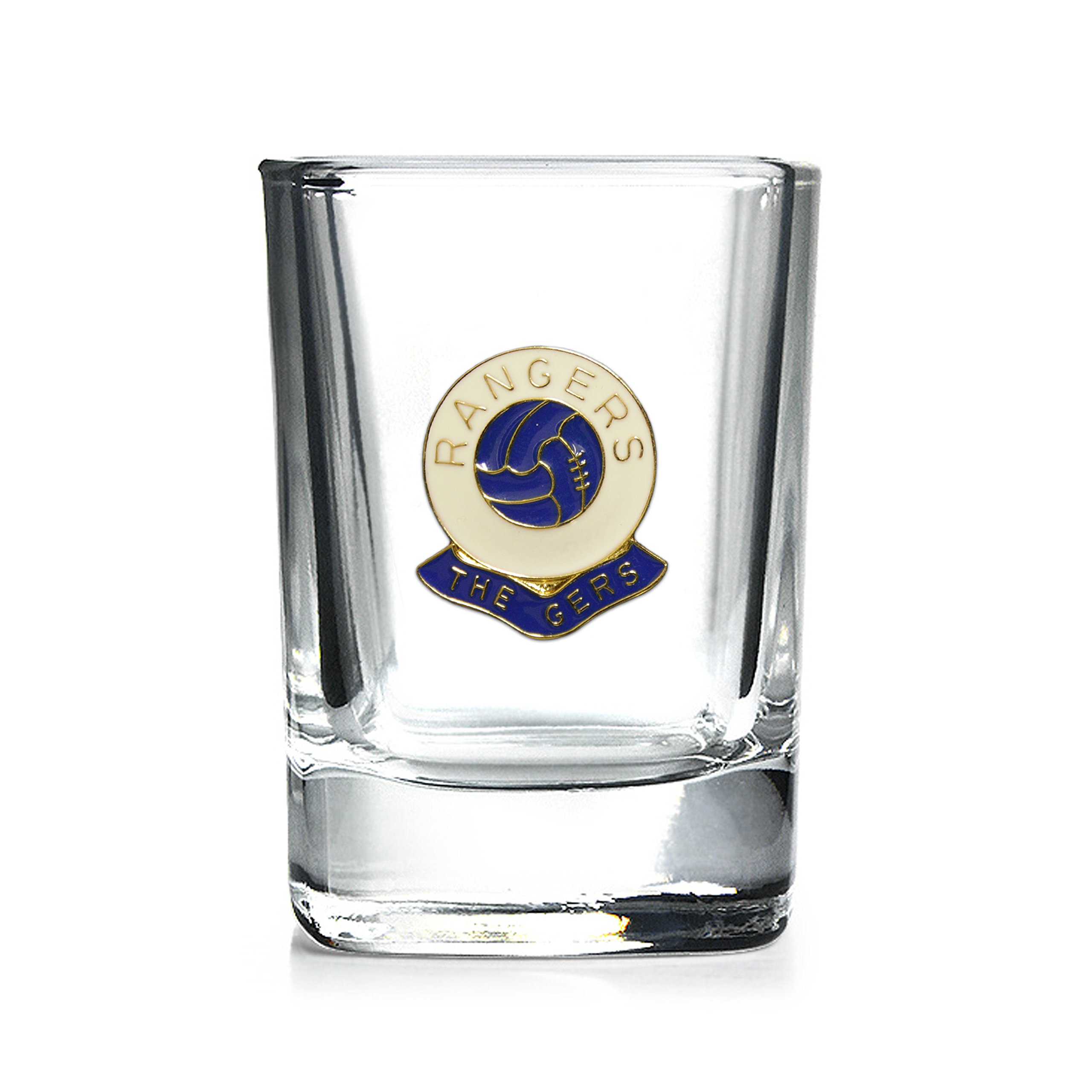 Knight Football Shot Glass Rangers