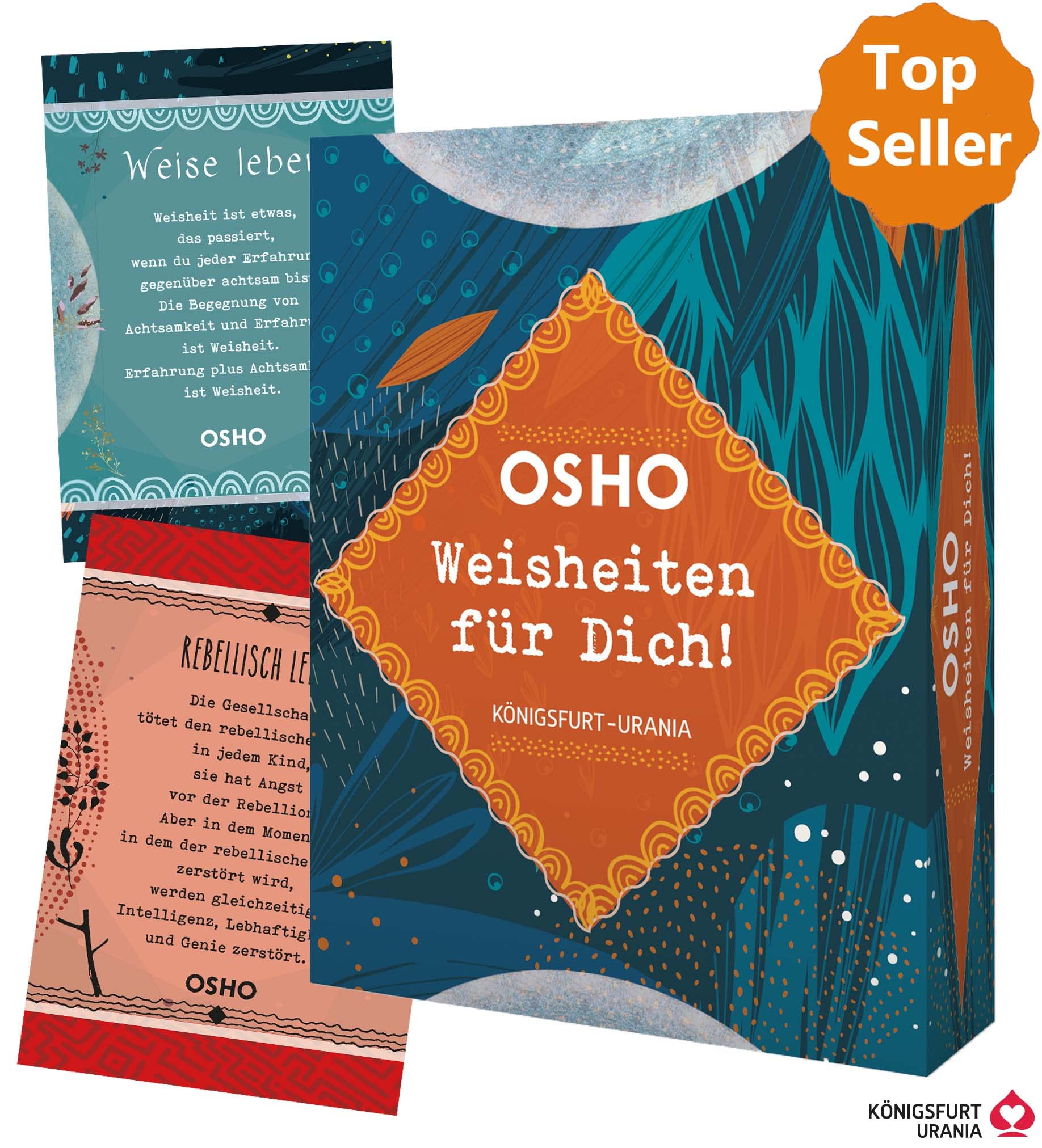 OSHO Weisheiten für dich!: Set mit Booklet und Karten