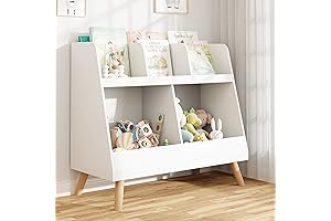 Kids Bookshelf and Toy Organizer: The Ultimate Storage Solution for Happy Playtime