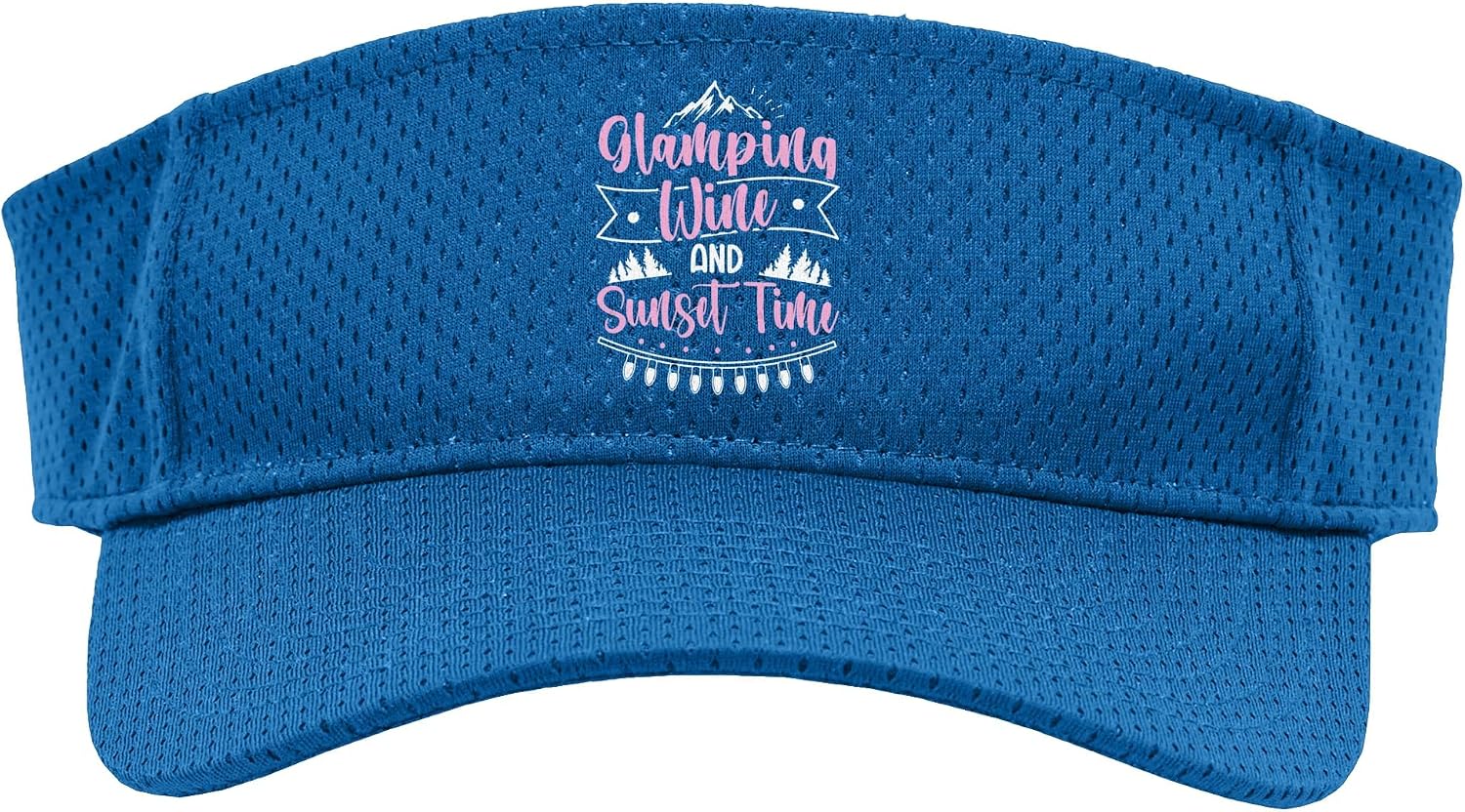 Glamping, Wine and Sunset Time Sport Sun Visor