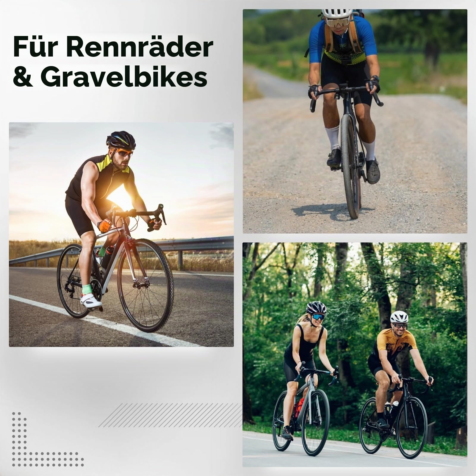 yeesport 2er Pack 700x38c Fahrradreifen 40-622 28 Zoll Faltreifen mit Schläuchen A/V 48mm Gravel Reifen 28x1.50 fahrradmantel 28 Zoll Fahrrad Reifen 28zoll für Asphalt Beton Urban Rural