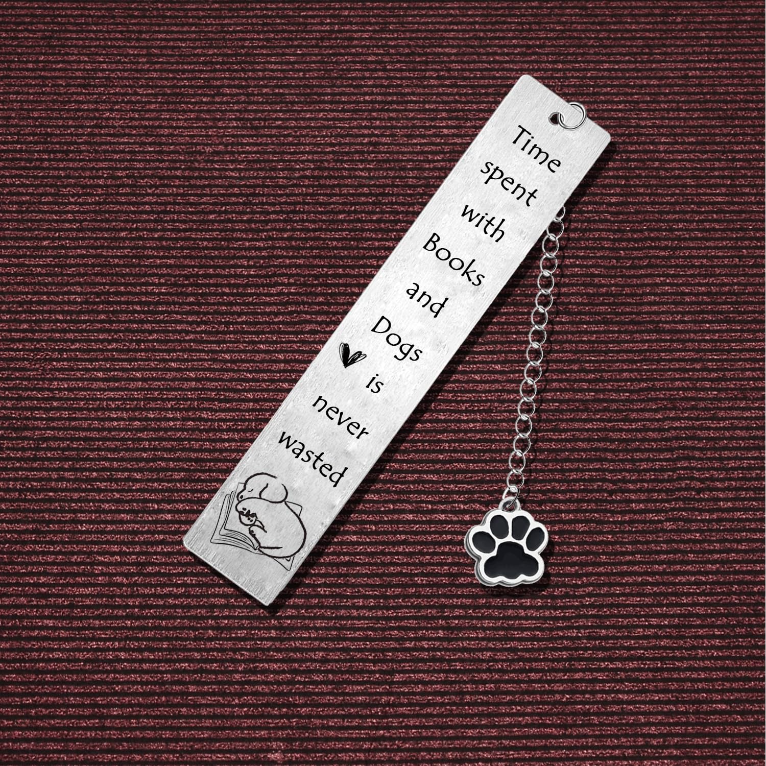 Dog Bookmark for Women Men Gifts for Dog Lovers Dog Themed Bookmark for Friend Animal Bookmark Dog Dad Dog Mum Gifts - Image 3
