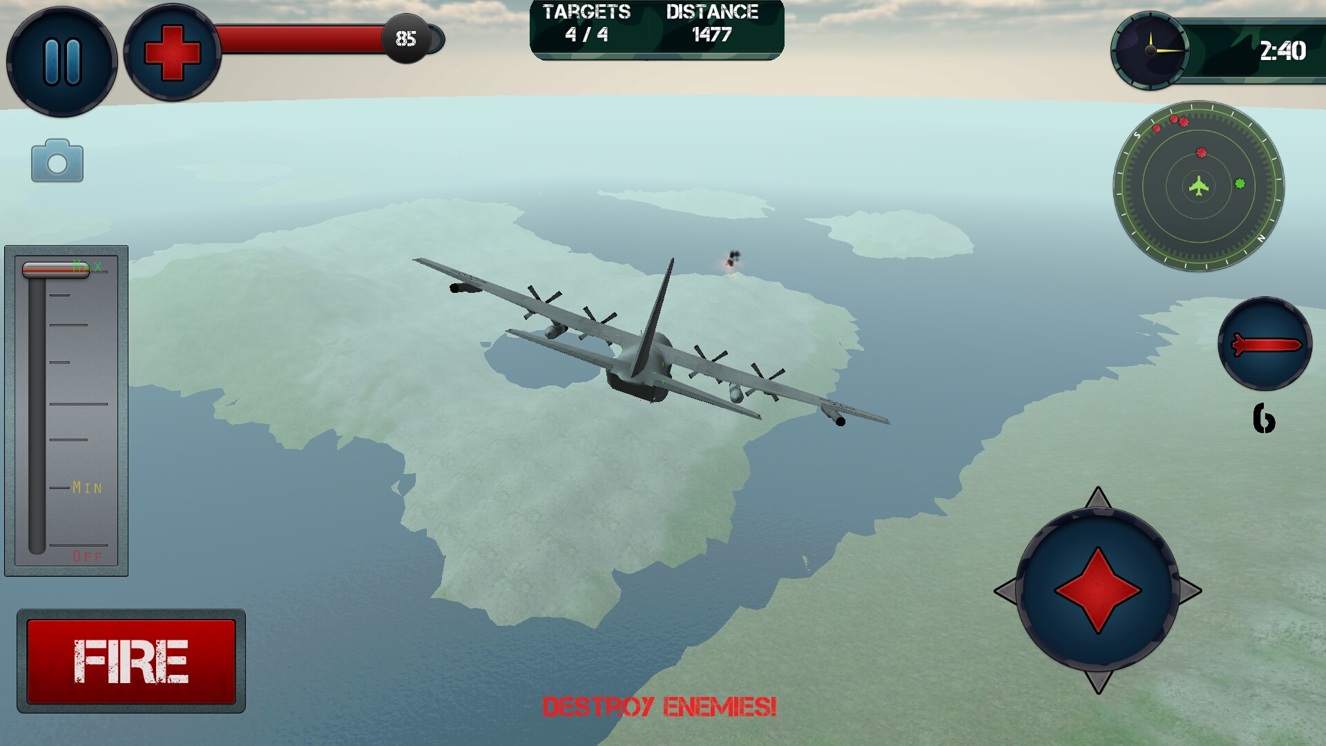 Airplane Gunship Simulator 3D - App on the Amazon Appstore